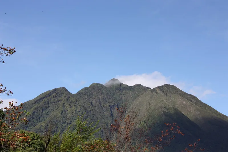 Mountain climbing in Uganda