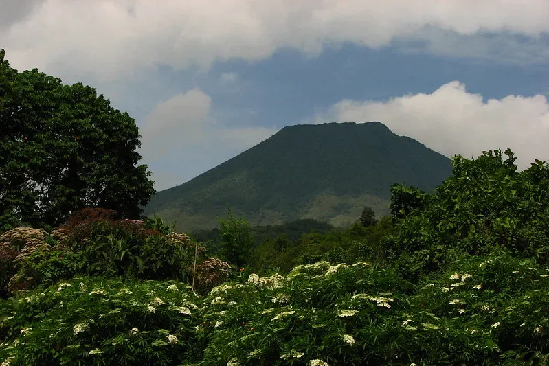 Mountain climbing in Uganda